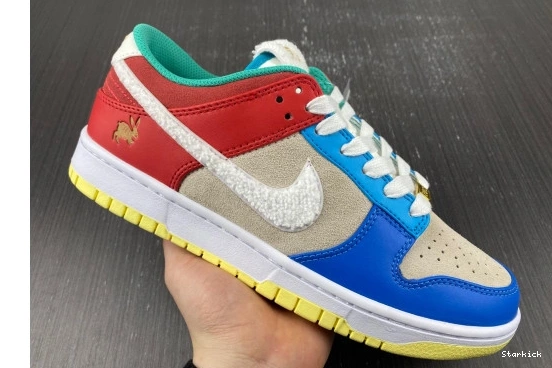 Cream Nike FD4203-111 PRM Year Rabbit Low the Retro Dunk Blue Orange of 0114